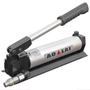 Bicycle Accessories Aluminum Tube Bicycle Hand Pump with Gauge (HPM-008)